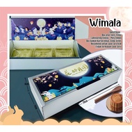 Wimala Mooncake Box | Mooncake Box | Moon Cake Box | Mooncake Box | Autumn Festival Edition Box| Siz