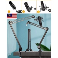 Upgraded Large Sturdier Microphone Stand Compatible with Blue Yeti Snowball Blue Yeti Nano, Adjustab