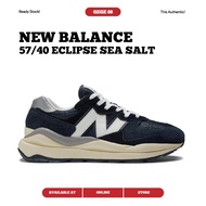 New Balance 5740 Eclipse Sea Salt 100% Original Sneakers Casual Men Women Shoes Ori Shoes Men Shoes Women Running Shoes New Balance Original