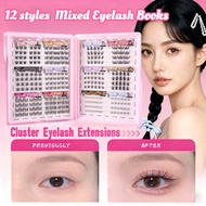 <4ever Girl>Glue-Free False Eyelashes Set Reusable Eyelashes Natural Eyelash Makeup Tool All-in-One