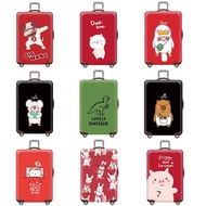 【Free Gift】Luggage Cover Baggage Cover Travel Luggage Cover Travel Thickened Dust Protector