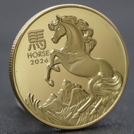2026 Australian Year of the Horse Commemorative Coin Australian Zodiac Coin Horse Coin Commemorative