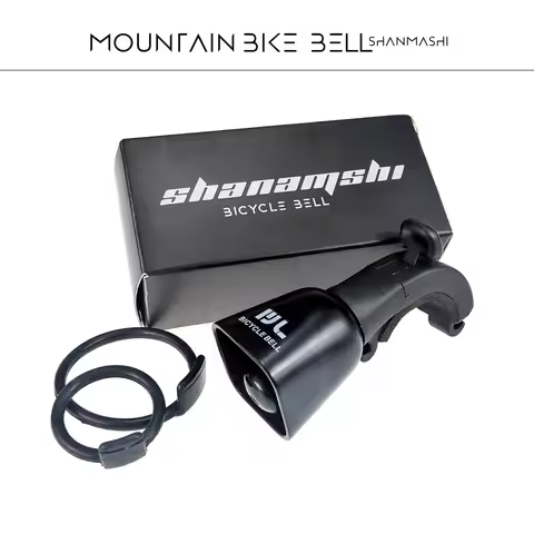 A43I shanmashi Outdoor Bicycle Bell Creative Bike Bull Head Bell Horn Bicycle Accessories for Mounta