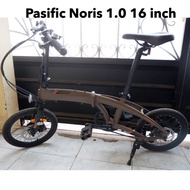 Sepeda Lipat Pasific Noris 1.0 16 Inch ( second / bekas )