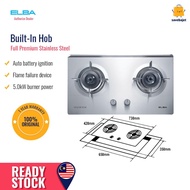 ELBA Dapur Gas Tanam Built-In Stainless Steel Gas Hob EBH-M8962(SS)