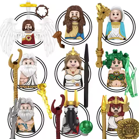 TP350-358 DZ158 ABS Plastic GOD Bricks Building Blocks Children Gift Toys TP1044