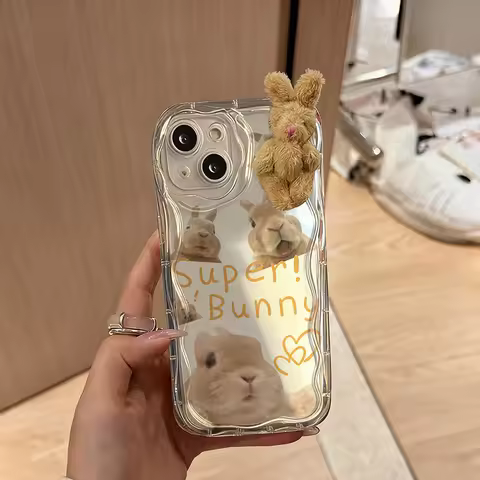 Super Bunny Case For Samsung Galaxy A13 A06 A22 A04 A03 A23 A73 F16 M16 M55 M35 M15 M14 A24 A31 A20 