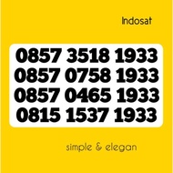 Nomer Cantik Indosat Persib Bandung 1933