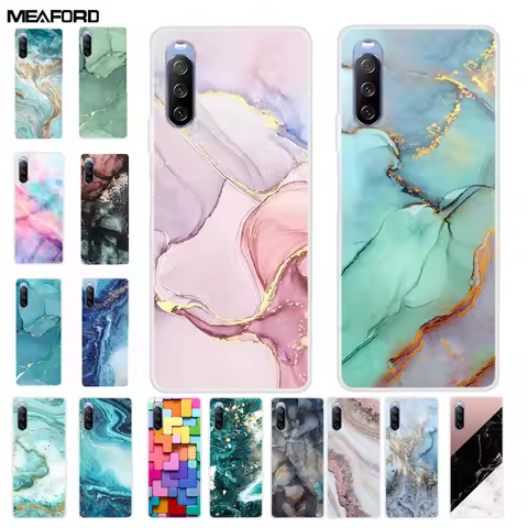 For Sony xperia 10 IV Case Xperia 5 1 IV 10V 5V 1V Clear Soft TPU Silicone Phone Case For Sony Xperi