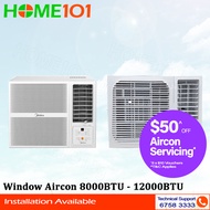 Window Aircon 8000 - 12000BTU FW-08IVT || FW-12IVT || MWAC-09PRO