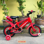 จักรยานเด็ก 12นิ้ว RACING COYOTE มีกระติกน้ำ คองานแต่ง ซี่ลวดสี จักรยานราคาถูก จักรยาน จักรยาน12นิ้ว