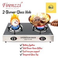 FIRENZZI 2-BURNER GLASS HOB FS-148