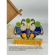 Feng Shui 3 Jewels Prosperity Bat Display Charm Jeanchdragon