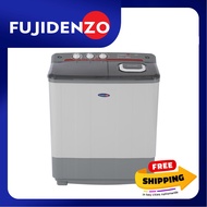 【 Free shipping 】Fujidenzo 8 Kg Twin Tub Washing Machine JWT-801 (Gray)