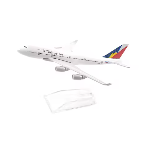 JASON TUTU 16cm Philippines Airlines Aeroplane model Boeing 747 Aircraft Model Planel Airplane Dieca