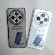 Softcase XIAOMI REDMI 14C / poco C75 Case Silicone Clear Space Transparent Casing