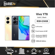 Vivo Y78 5G Smartphone (8GB RAM+256GB ROM) | Original Vivo Malaysia