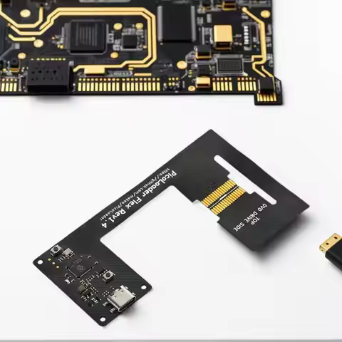 GameCube PicoLoader Flex Cable - No-Solder Design for SD2SP2/GC2SD/SDGecko, Plug-and-Play Modding Ac