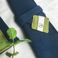 餐具袋- 丹寧藍 - 餐具包 餐具套 筷套 收納袋 環保餐具