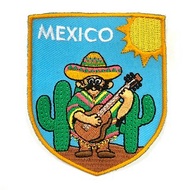 墨西哥人 墨西哥帽子 熨斗刺繡布章 捲餅貼布 布標 燙貼 徽章 肩