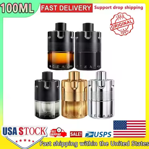 Azzaro The Most Wanted Parfum - Intense Mens Cologne - Spicy & Seductive Fragrance for Date Night - 