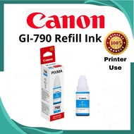 หมึกปริ้น canon หมึกเติมแท้ GI-790 BK C M Y Nobox แคนนอน ink หมึกอิงค์เจ็ท ใช้กับ Canon G Series ทุก