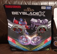 Beyblade X 變形金剛 柯柏文 麥加登 雙陀螺套装