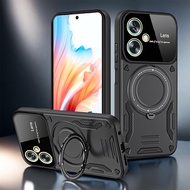 Shockproof Case For OPPO A79 5G Casing With Stand Camera Protection Lens Hard Phone Back Cover Armor