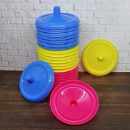 Crown Glass Lids contain 2 dozen (24pcs)/Premium KH Plastic Cup Lids