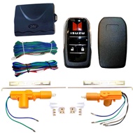 EZ online ชุดเซ็นทรัลล็อครถยนต์พร้อมกุญแจรีโมท2ตัว 24V สำหรับรถยนต์ 2 ประตู  ใช้ได้กับทุกรุ่น(ที่ร่อ