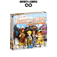 【Ticket To Ride】เกมกระดาน เกมเล่นหลายคน Ticket To Ride First Journey Europe เกมกระดาน  อายุ6 +  สำหร