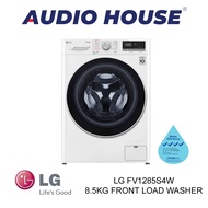 LG FV1285S4W 8.5KG FRONT LOAD WASHER COLOUR: BLUE WHITE ***2 YEARS LG WARRANTY***
