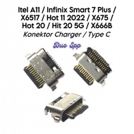 Charger Connector Only Type C Itel A11 SMART 7 PLUS/ X6517/ HOT 11 2022/ X675 HOT 20/ HOT 20 5G/ X66