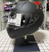 shoei x14安全帽全盔消光黑機車頭盔磨砂黑全罩男女賽車跑盔四季通用摩托騎士裝備通風透氣防摔保護防碰撞重機騎乘-代購