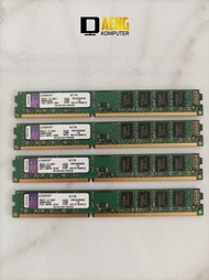 Ram pc 4 GB ddr3 Kingston KVR1333 Double ic Support juga buat G31 G41