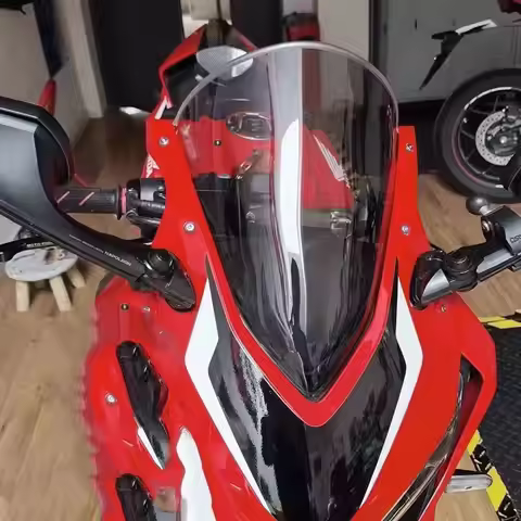 CBR650R Motorcycle Double Bubble Windshield Windscreen For 2024 2025 Honda CBR650R CBR 650R 650 R Sm