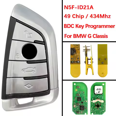CNP231 BDC3 Key Tool N5F-ID21A IC 3248A-ID21A 434MHz ID49 Chip Chip-based Key Matching Remote For BM