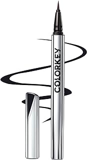 COLORKEY Floating Color 24 Hours Longwear Waterproof Liquid Eyeliner, Sweat Resistant, Waterproof and Smudgeproof Eye Liners Eyeliner Pencil (N01 Black)