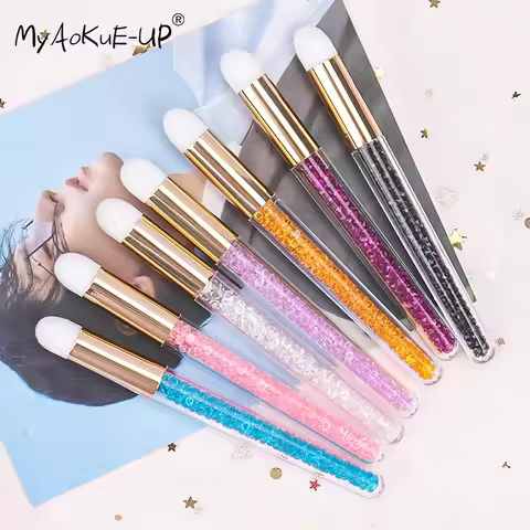 5 PCS Diamond Clean Nose Brushes Eyebrow Nose Blackhead Comedones Cleaning Brush Professional Eyelas