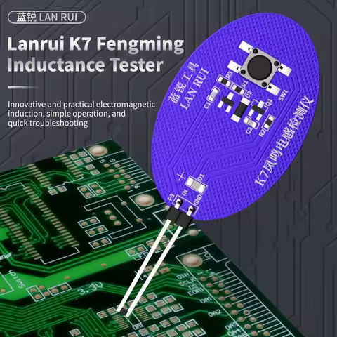 LANRUI Coil Tester K7 Motherboard for PC Repair Electromagnetic Induction Quick Fault Check Coil Tes