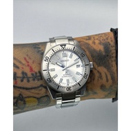 【Custom Seiko Mod 40mm Silver 62mas】 Custom Seiko Mod Automatic Watch | Jam Tangan Automatik