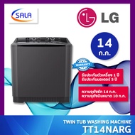 ·Lg 2-Tub Washing Machine, Size 14 Kg. Model Tt14Narg Lg As the Picture One