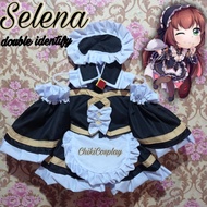 ◈℗❉Selena Mobile Legends Cosplay Costume Babygirl Kids Mto