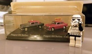 精緻玩具車：Peugeot 404 Berline - Taxi - 1962 / Peugeot 404 Berline - Circus - 1966