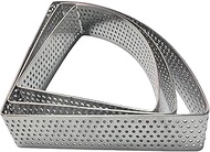 Scone Cutter Triangle Cookie Cutter Set (2.7, 3.1, 3.5 Inch) – Duty Stainless Steel Geometric Frame 