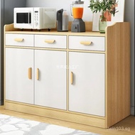 Solid Wood Color Kitchen Storage Cabinet Sideboard Wall-Mounted Cabinet Integrated Dining Room Tea C