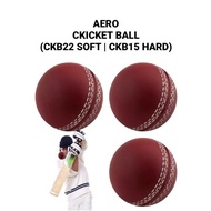 (1PC) AERO Ckicket Ball | CKB22 Soft / CKB15 Hard | 板球 X 1PC