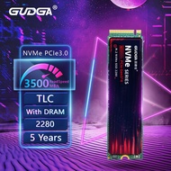 GUDGA SSD M2 NVME PCLE 3.0 512 GB For Laptop Desktop PC 2280 With Dram 512 GB  SSD Hard Drive