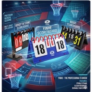 YINHE Scoreboard / 6Digit w Stand / 6 Digit Table Tennis Pickleball Badminton All Sports Score Board