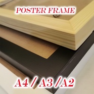 A4  A3 A2 WOODEN POSTER FRAME FRAME GAMBAR PHOTO FRAME